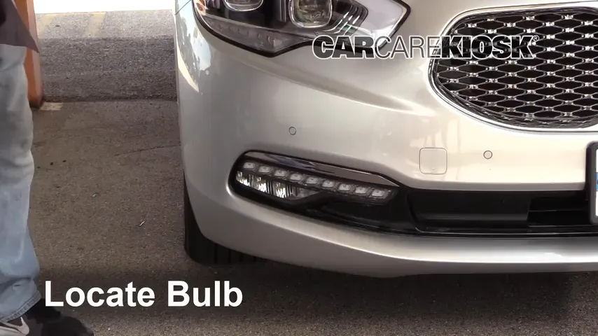 2017 Kia K900 V6 Premium 3.8L V6 Éclairage Feu antibrouillard (remplacer l'ampoule)